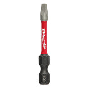 Milwaukee 48-32-4772 - SHOCKWAVE™ 2” Impact Square Recess #2 Power Bits - Wise Line Tools