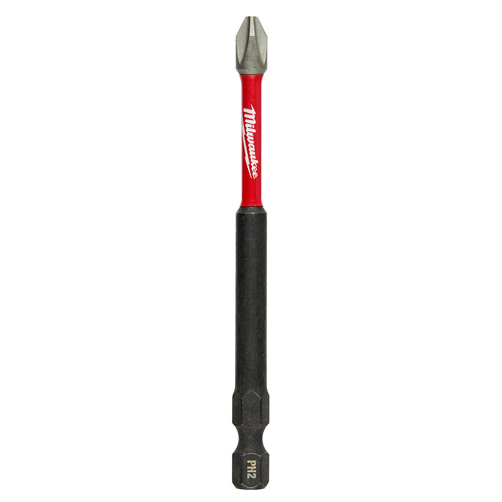 Milwaukee 48-32-4791 - SHOCKWAVE™ 3-1/2” Impact Phillips #2 Power Bits - Wise Line Tools