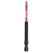 Milwaukee 48-32-4794 - SHOCKWAVE™ 3-1/2” Impact Square Recess #1 Power Bits - Wise Line Tools
