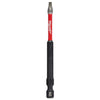 Milwaukee 48-32-4795 - SHOCKWAVE™ 3-1/2” Impact Square Recess #2 Power Bits - Wise Line Tools