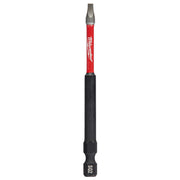 Milwaukee 48-32-4795 - SHOCKWAVE™ 3-1/2” Impact Square Recess #2 Power Bits - Wise Line Tools