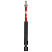 Milwaukee 48-32-4796 - SHOCKWAVE™ 3-1/2 in. Impact Square Recess #3 Power Bits - Wise Line Tools