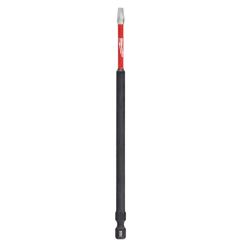 Milwaukee 48-32-4815 - SHOCKWAVE™ 6” Impact Square Recess #2 Power Bits - Wise Line Tools