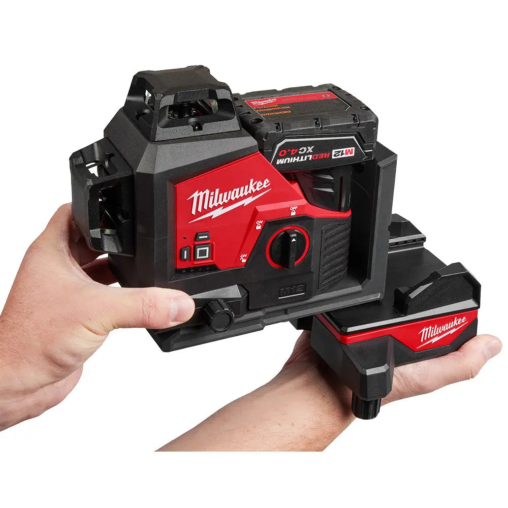 Milwaukee 48-35-1314 - Wireless Laser Alignment Base w/ Remote - Wise Line Tools