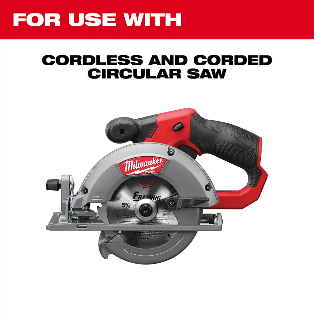 Milwaukee 48-40-0522 - 5-3/8 in. 16T Framing Circular Saw Blade - Wise Line Tools