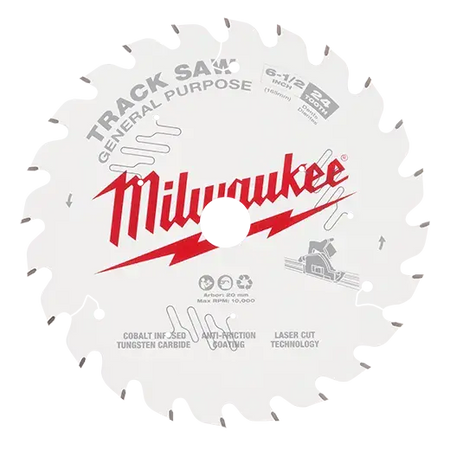 Milwaukee 48-40-0625 - 6-1/2” 40T Finish Track Saw Blade