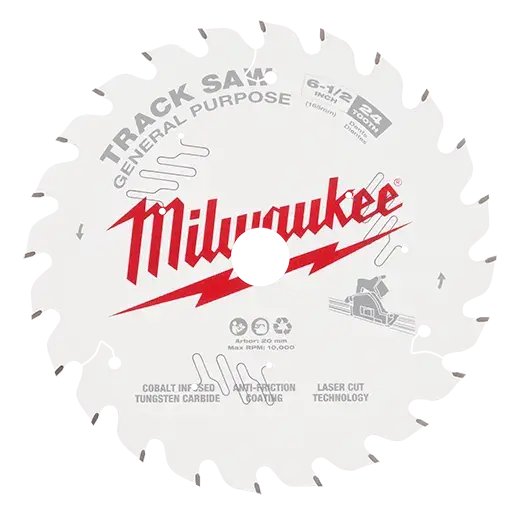 Milwaukee 48-40-0625 - 6-1/2” 40T Finish Track Saw Blade