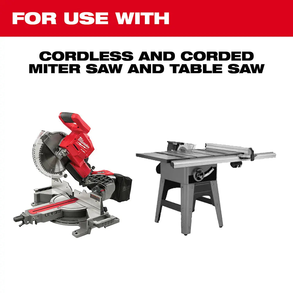 Milwaukee 48-40-1036 - 10 in. 40T + 60T Two Pack Circular Saw Blades - Wise Line Tools