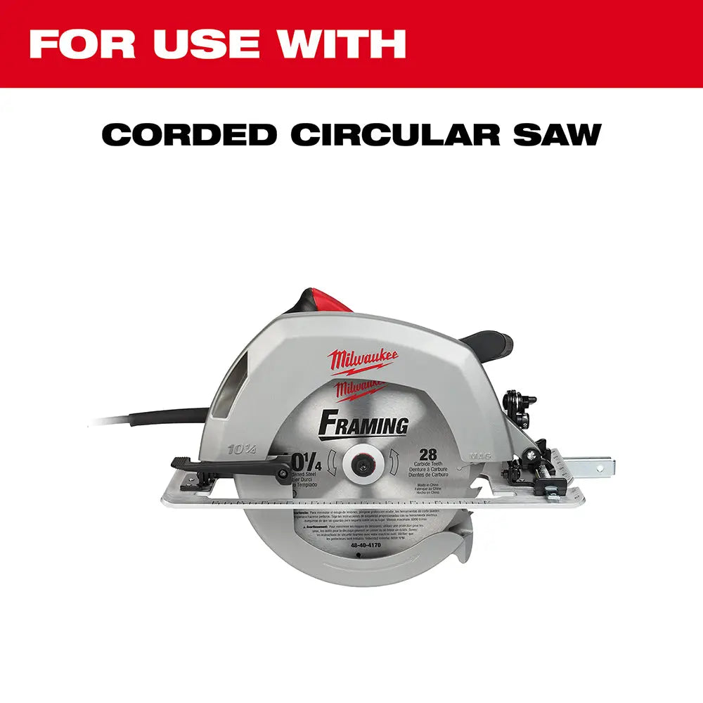Milwaukee 48-40-1038 - 10-1/4 in. 28T Framing Circular Saw Blade - Wise Line Tools
