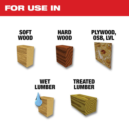 Milwaukee 48-41-0740 - 7-1/4" 24T Thick Kerf Framing Circular Saw Blades Bulk 10 - Wise Line Tools