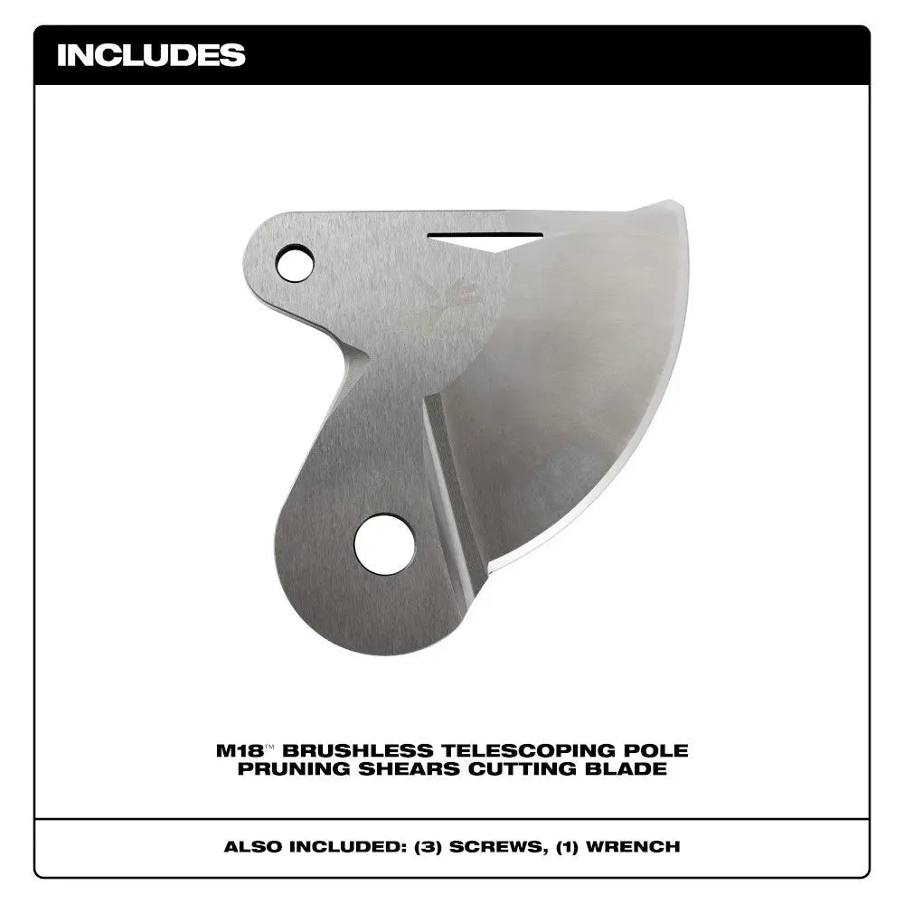 Milwaukee 48-44-2770 - M18™ Brushless Telescoping Pole Pruning Shears Cutting Blade - Wise Line Tools
