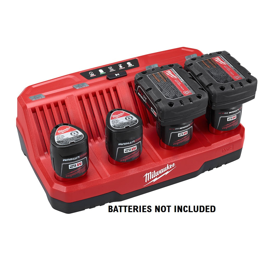 Milwaukee 48-59-1204 - M12™ 4-Bay Sequential Charger MILWAUKEE