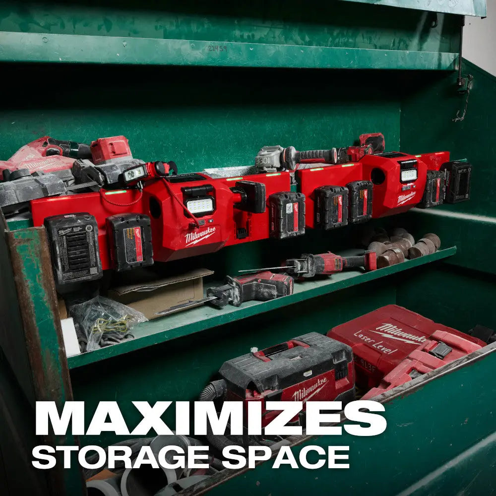 Milwaukee 48-59-1804 - M18 & M12 Gangbox Rapid Charger