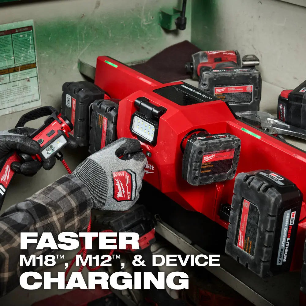 Milwaukee 48-59-1804 - M18 & M12 Gangbox Rapid Charger