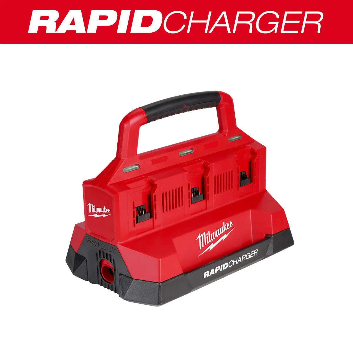 Milwaukee 48-59-1809 - M18™ PACKOUT™ Six Bay Rapid Charger - Wise Line Tools
