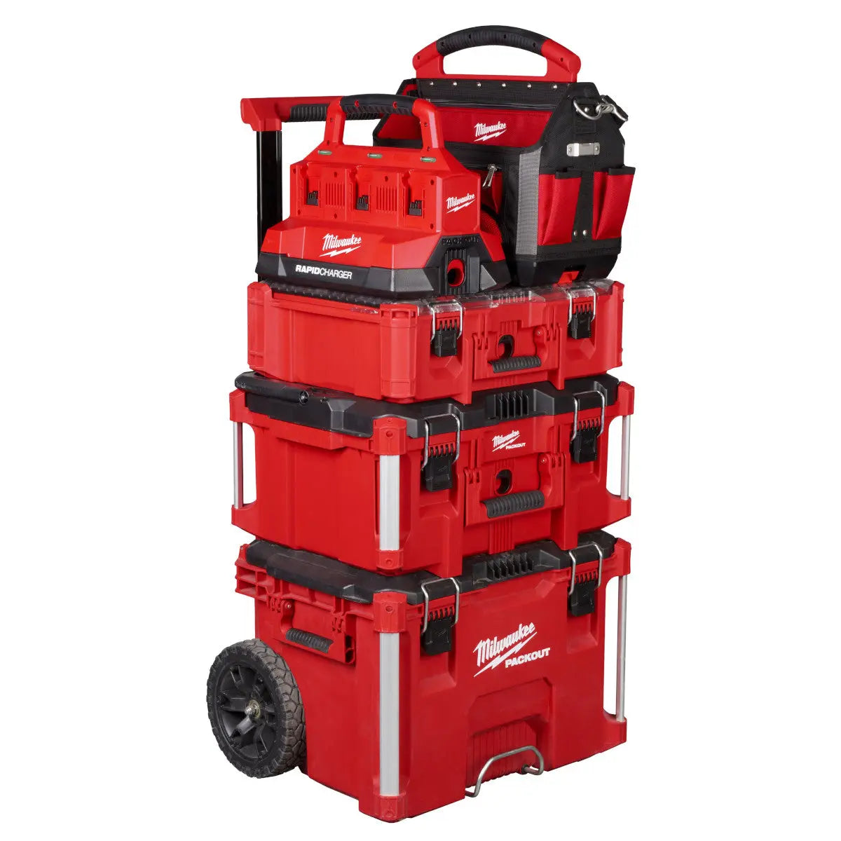 Milwaukee 48-59-1809 - M18™ PACKOUT™ Six Bay Rapid Charger - Wise Line Tools