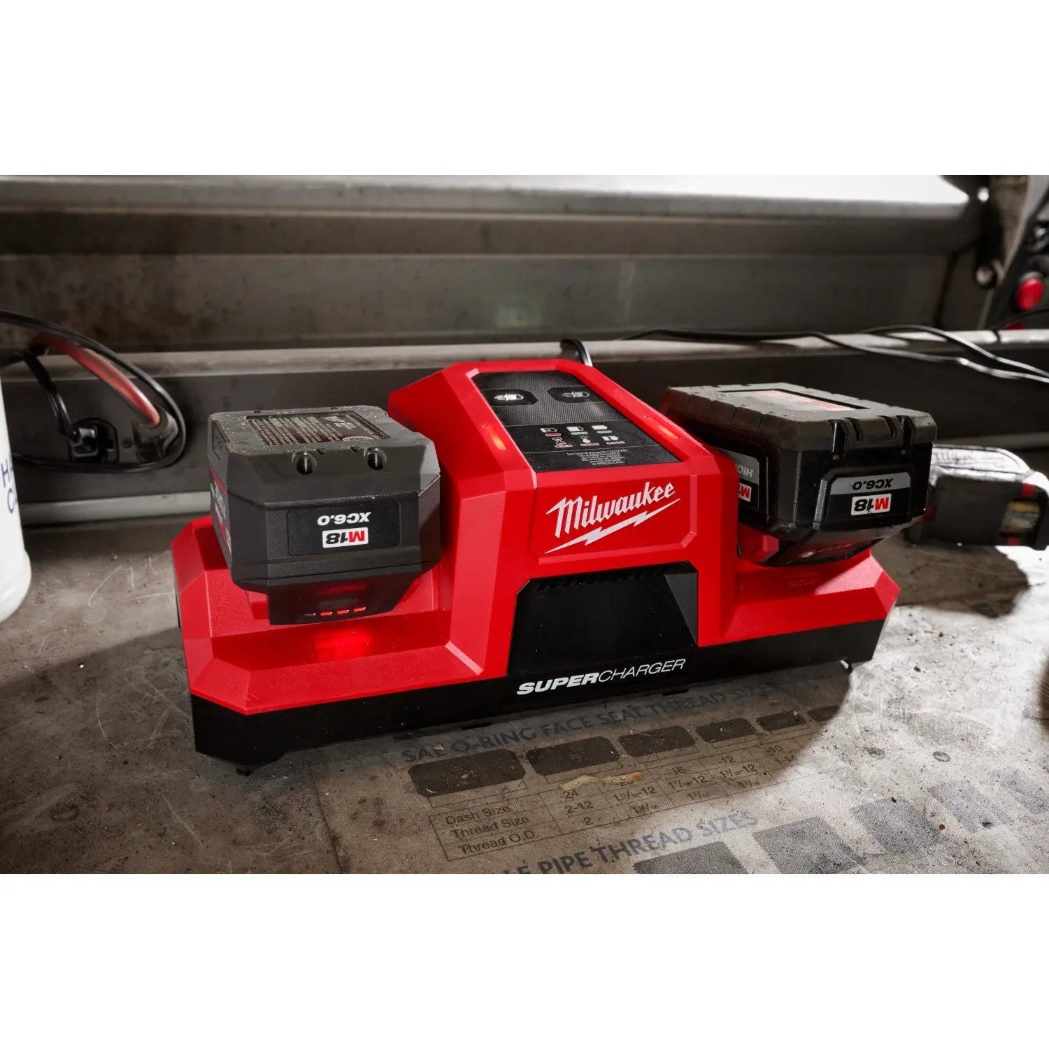 Milwaukee 48-59-1815 - M18™ Dual Bay Simultaneous Super Charger - Wise Line Tools