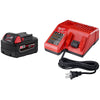 Milwaukee 48-59-1850 - M18™ REDLITHIUM™ XC 5.0Ah Battery and Charger Starter Kit - Wise Line Tools