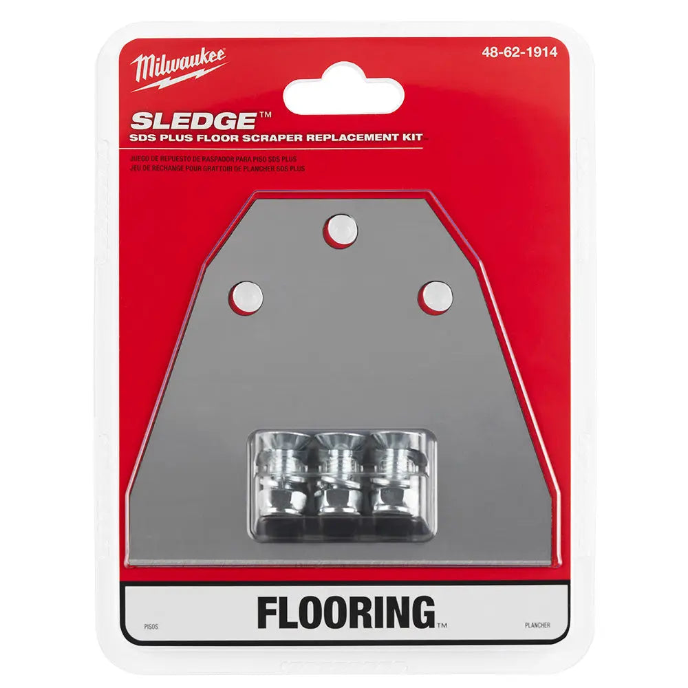 Milwaukee 48-62-1914 - SDS PLUS SLEDGE™ Floor Scraper Replacement Kit - Wise Line Tools