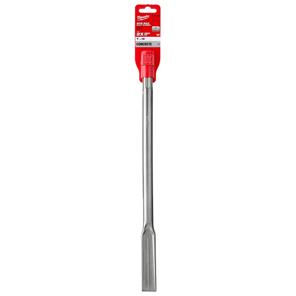 Milwaukee 48-62-4252 - SDS MAX SLEDGE™ 1" X 16" Flat Chisel - Wise Line Tools