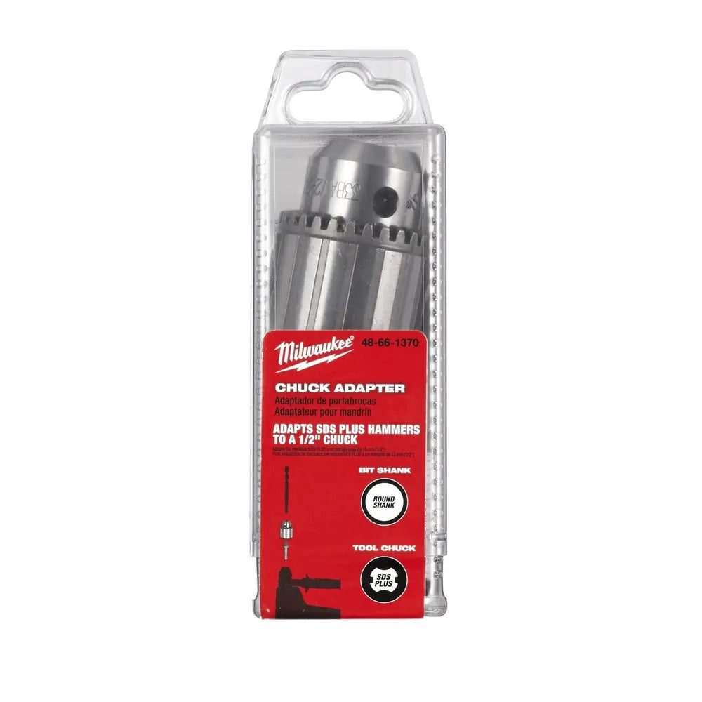 Milwaukee 48-66-1370 - SDS/Chuck Adapter Kit - Wise Line Tools