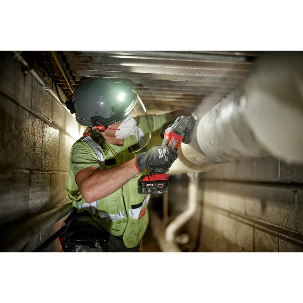 Milwaukee 48-73-1420 - BOLT™ Full Face Shield - Clear Dual Coat Lens (Compatible with Safety Helmets & Hard Hats) - Wise Line Tools