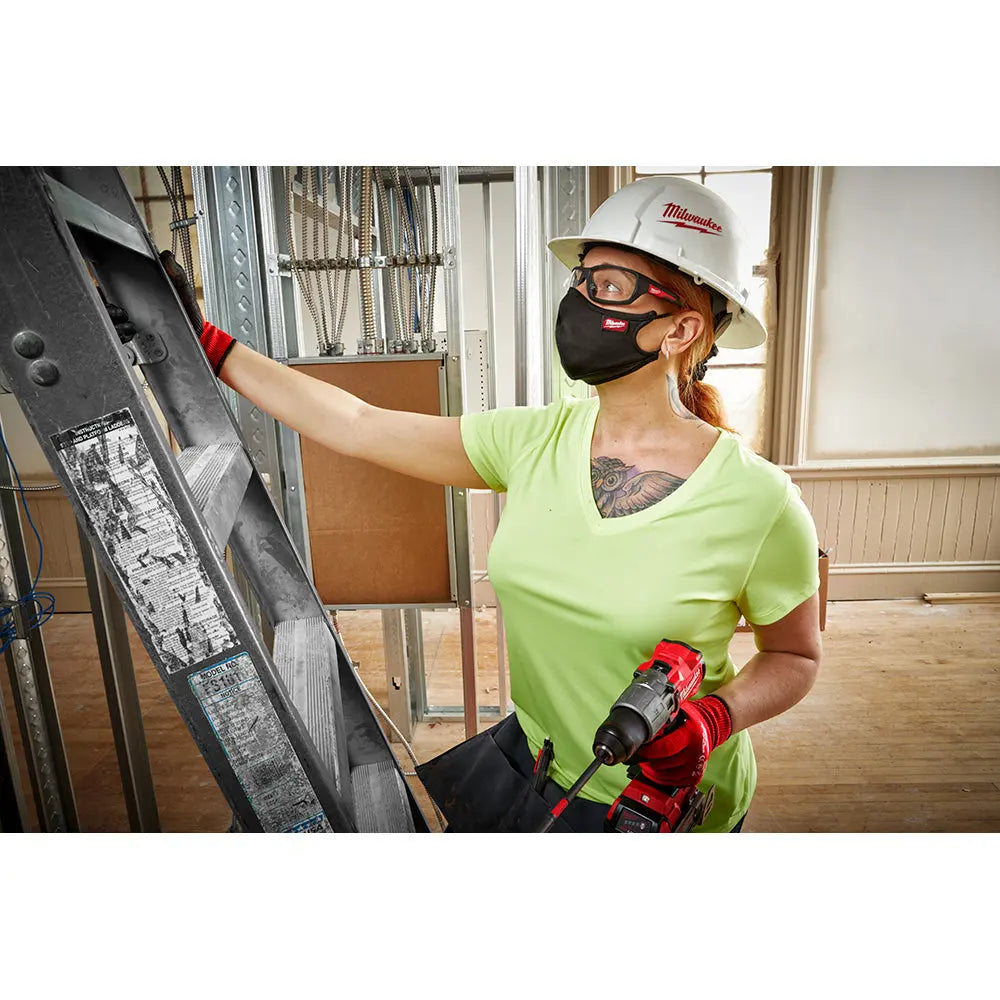 Milwaukee 48-73-4236 - 10PK S/M 3-Layer Performance Face Mask - Wise Line Tools