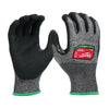 Milwaukee 48-73-7002 - Gants en nitrile haute dextérité, niveau de coupure 6 - L