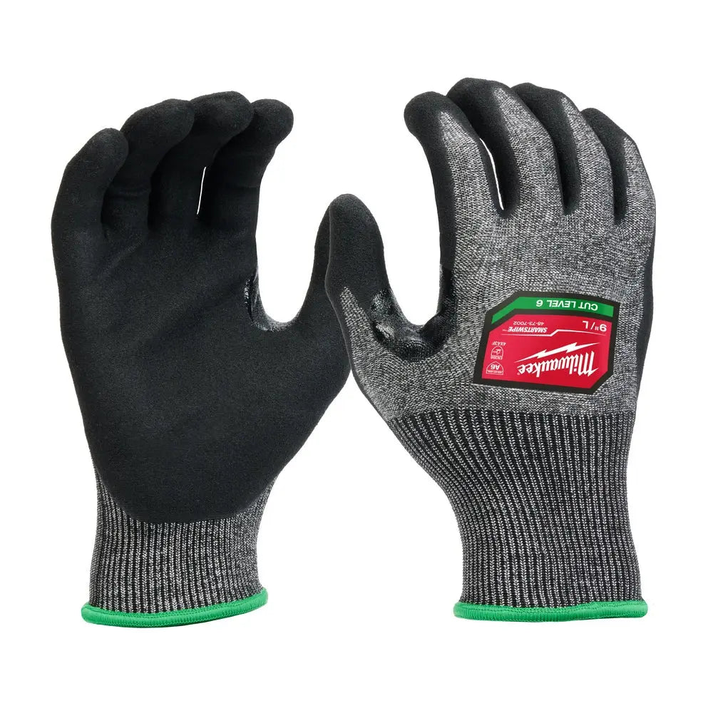 Milwaukee 48-73-7002 - Cut Level 6 High-Dexterity Nitrile Dipped Gloves - L - Wise Line Tools