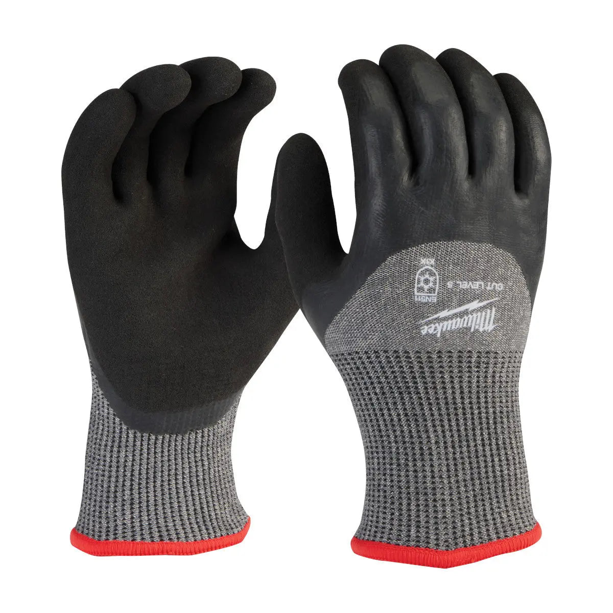 Milwaukee 48-73-7953 - Cut Level 5 Winter Dipped Gloves - XL - Wise Line Tools