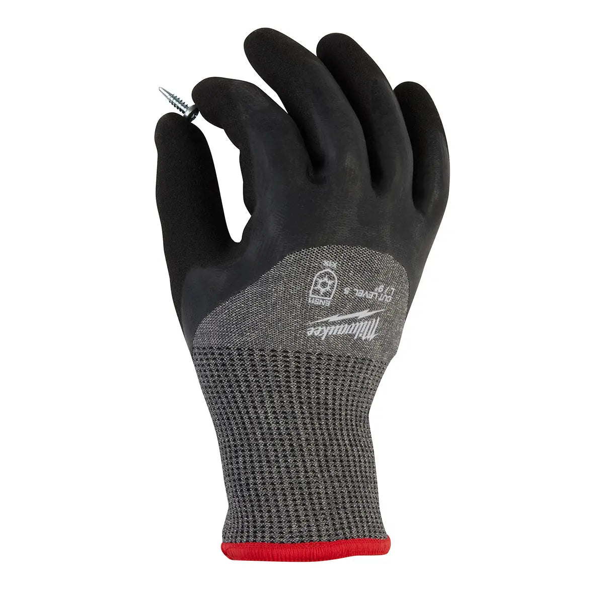 Milwaukee 48-73-7953 - Cut Level 5 Winter Dipped Gloves - XL - Wise Line Tools