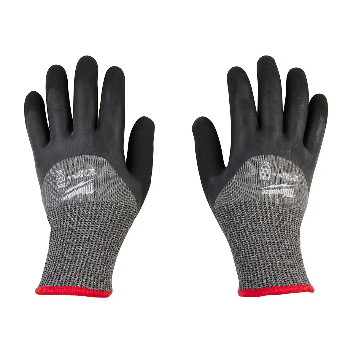 Milwaukee 48-73-7953 - Cut Level 5 Winter Dipped Gloves - XL - Wise Line Tools