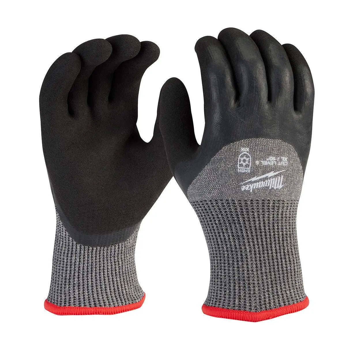Milwaukee 48-73-7953 - Cut Level 5 Winter Dipped Gloves - XL - Wise Line Tools