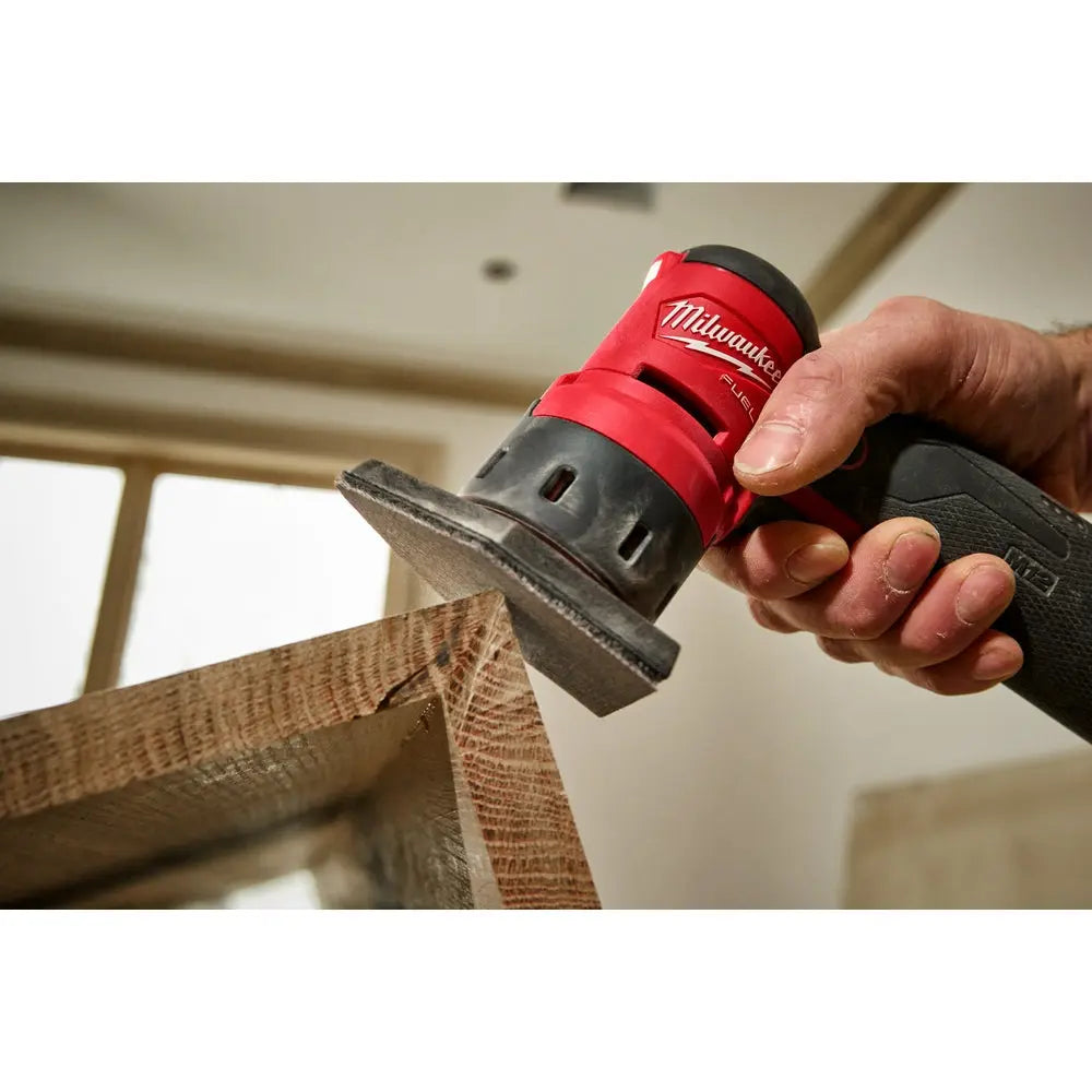 Milwaukee 48-80-5120 - 120 Grit Mesh Sanding Sheets for M12 FUEL™ Orbital Detail Sander 12-Pack - Wise Line Tools
