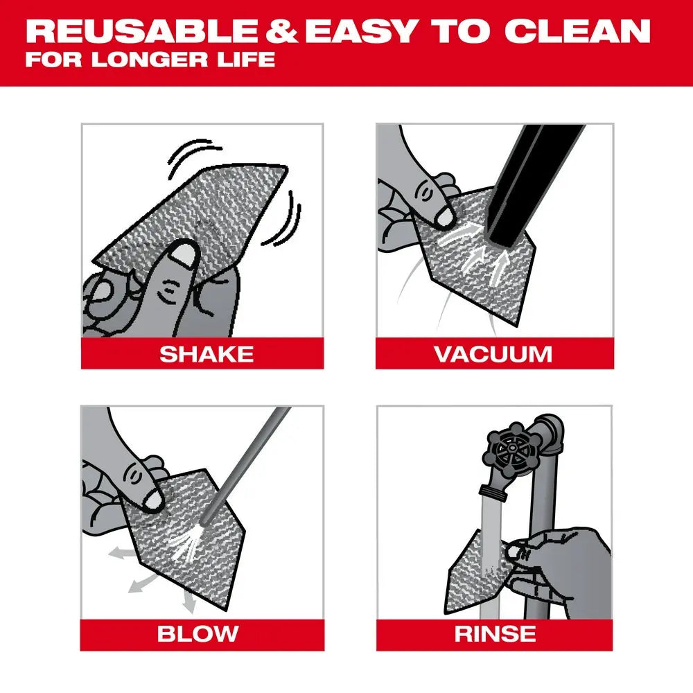 Milwaukee 48-80-5220 - 220 Grit Mesh Sanding Sheets for M12 FUEL™ Orbital Detail Sander 12-Pack - Wise Line Tools