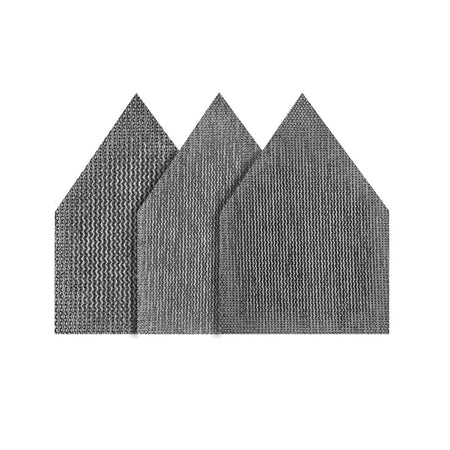 Milwaukee 48-80-5405 - Assorted 80, 120 & 180 Grit Mesh Sanding Sheets for M12 FUEL™ Orbital Detail Sander 12-Pack - Wise Line Tools