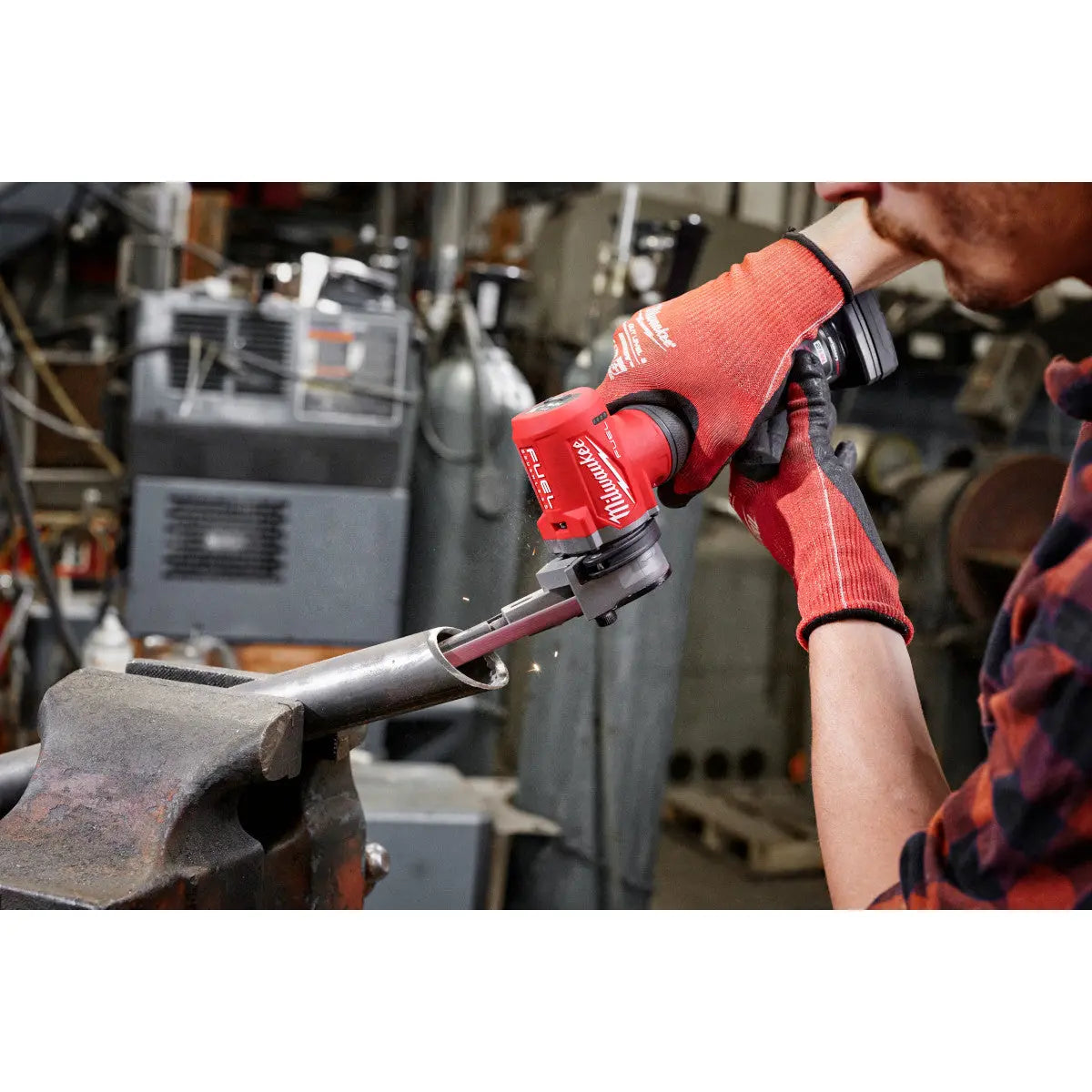 Milwaukee 48-80-9000 - 1/2” x 18” 40/60/80/120 Grit Bandfile Belts – 4 pack variety - Wise Line Tools