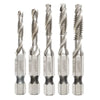Milwaukee 48-89-4874 - SHOCKWAVE™ 5 Pc. SAE Impact Drill Tap Set