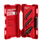 Milwaukee 48-89-9221 - 3-Piece Step Drill Bit Set - Wise Line Tools
