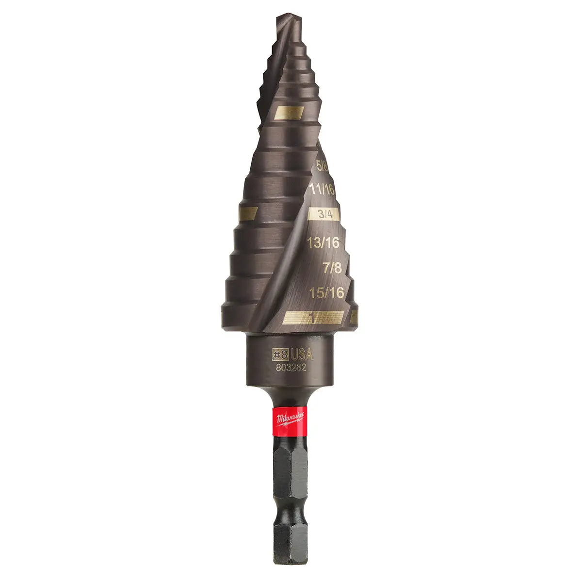 Milwaukee 48-89-9248 - SHOCKWAVE™ Impact Duty™ Step Bit #8 1/8 - 1 in. - Wise Line Tools