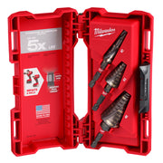 Milwaukee 48-89-9256 - SHOCKWAVE™ Impact Duty™ Step Bit Mechanical Set (#2, #3, #8) - Wise Line Tools