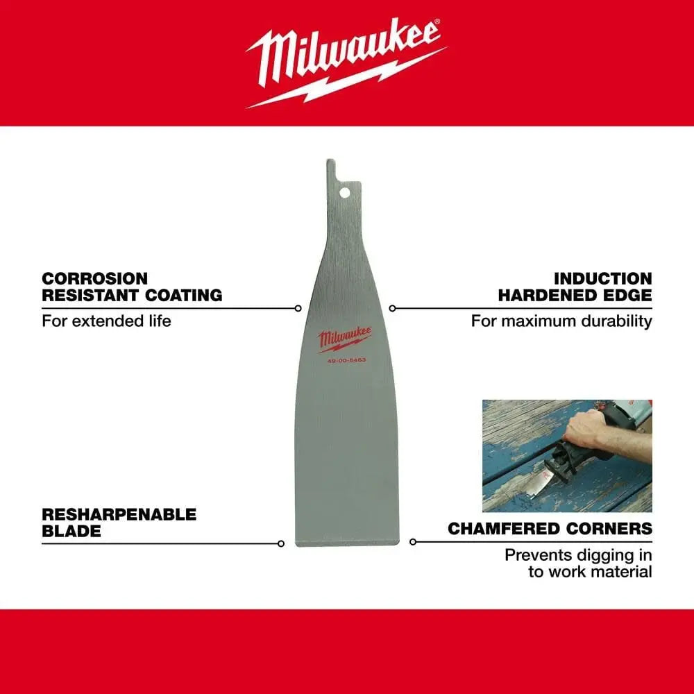Milwaukee 49-00-5463 - 1-1/2 in. Scraper Blade - Wise Line Tools