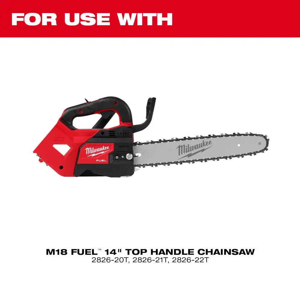 Milwaukee 49-16-2745 - 14" Top Handle Chainsaw Guide Bar - Wise Line Tools