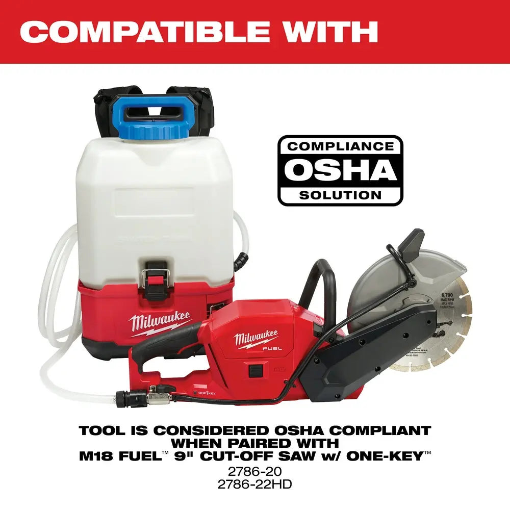 Milwaukee 49-16-28WS - SWITCH TANK™ 4 Gallon Water Supply Tank Assembly - Wise Line Tools