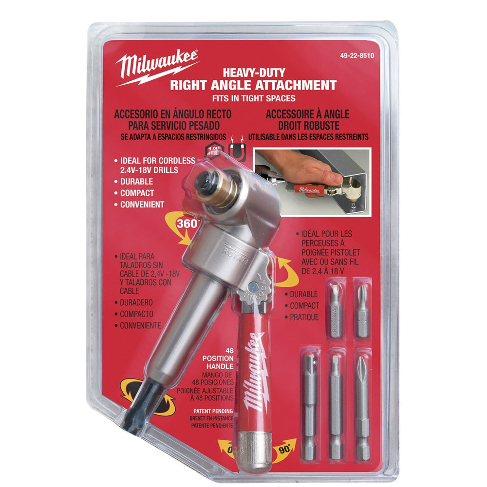 Milwaukee 49-22-8510 - Right Angle Attachment - Wise Line Tools