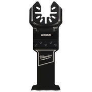 Milwaukee 49-25-1101 - OPEN-LOK™ 1-3/8" HCS Wood Multi-Tool Blade - Wise Line Tools