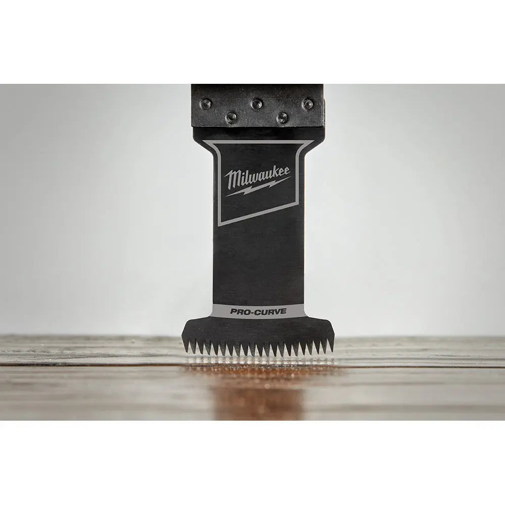 Milwaukee 49-25-1153 - OPEN-LOK™ 2-1/2" HCS Japanese Tooth PRO-CURVE™ Hardwood Multi-Tool Blades 3PK MILWAUKEE