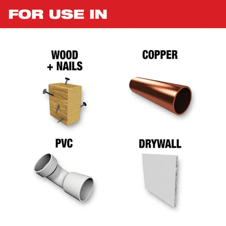 Milwaukee 49-25-1201 - OPEN-LOK™ 3/8" TITANIUM CHARGED™ Bi-Metal Multi-Material Multi-Tool Blade - Wise Line Tools