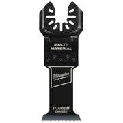 Milwaukee 49-25-1239 - OPEN-LOK™ 1-3/8" TITANIUM CHARGED™ Bi-Metal Multi-Material Multi-Tool Blades 10PK MILWAUKEE