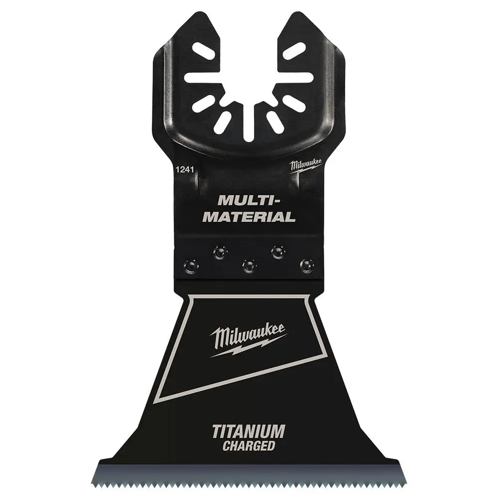 Milwaukee 49-25-1249 - OPEN-LOK™ 2-1/2" TITANIUM CHARGED™ Bi-Metal Multi-Material Multi-Tool Blades 10PK MILWAUKEE